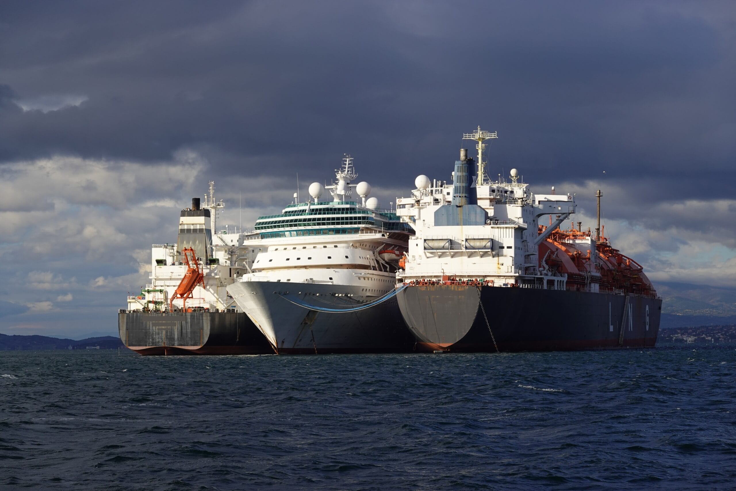 Layup Raft Europe LNG Carriers Cold Layup Europe